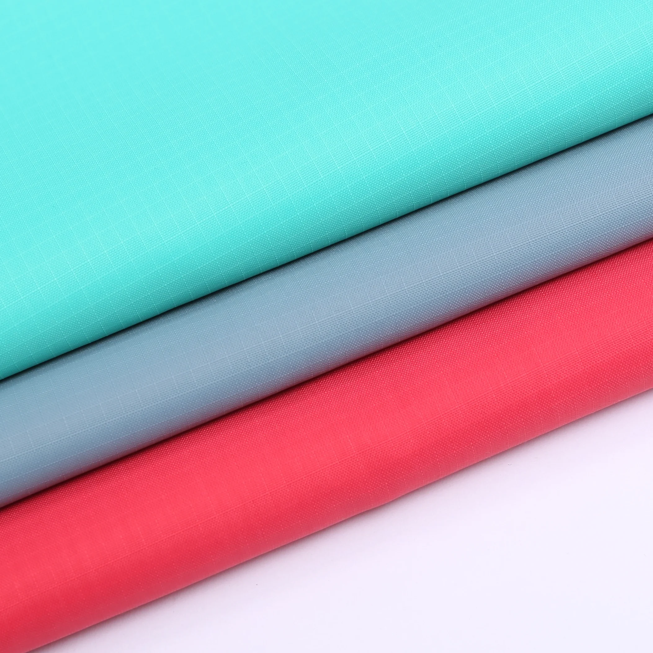 Factory cheap price 70D Taffeta waterproof  nylon fabric for backpack, tent