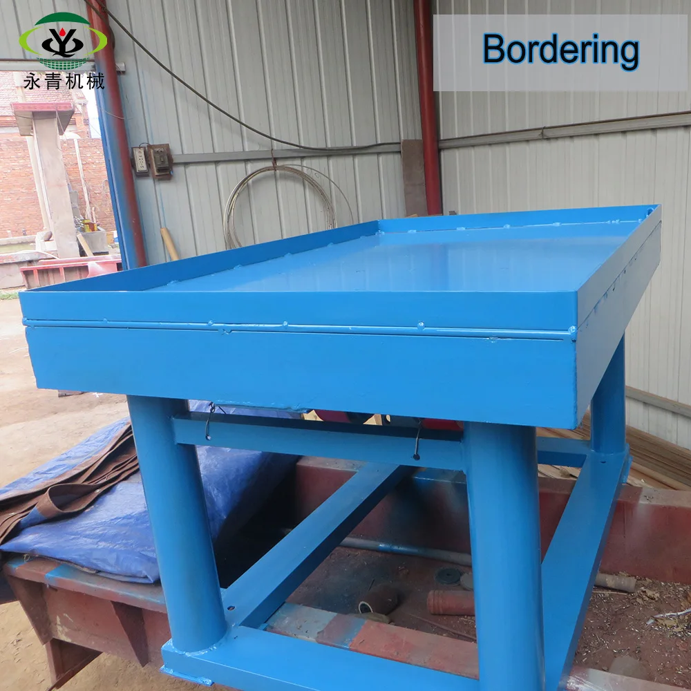 concrete paver molds vibrating shaker table