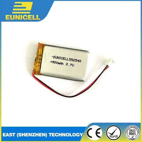3.7V Lithium Li Ion Polymer Battery LP401029 90mAh Rechargeable