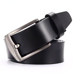 Vintage Custom Gentlemen Wider Split Leather Waist Belts for Men