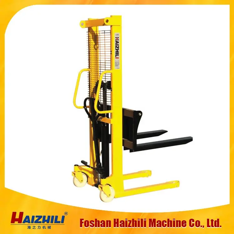 1-2Ton Arm Loader Manual Hydraulic Stacker