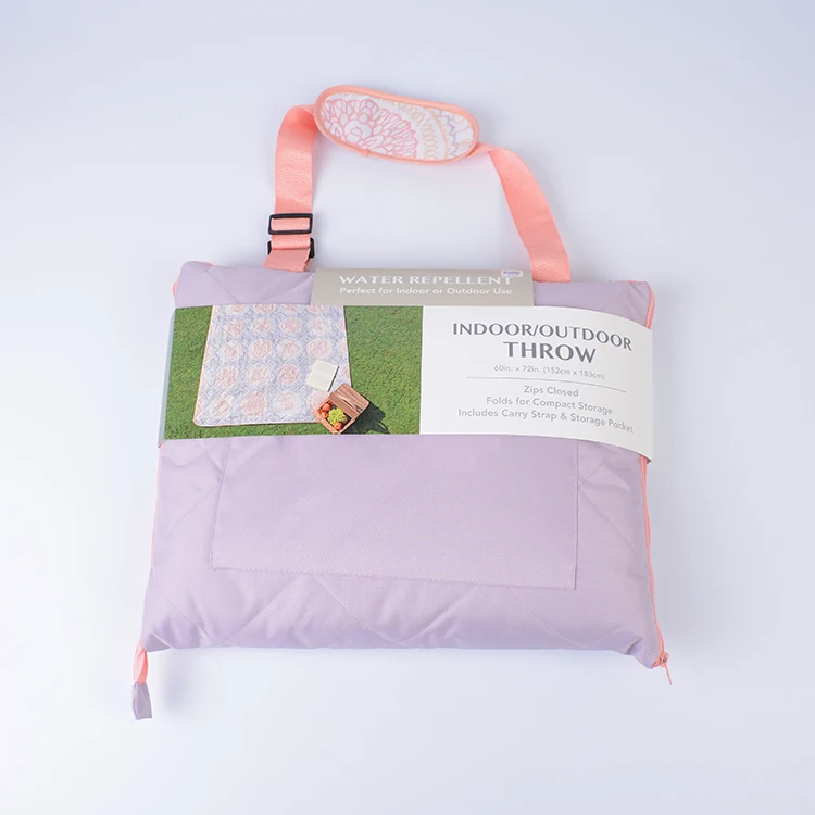 
Wholesale beautiful flower pattern portable foldable outdoor waterproof camping picnic floor mat 