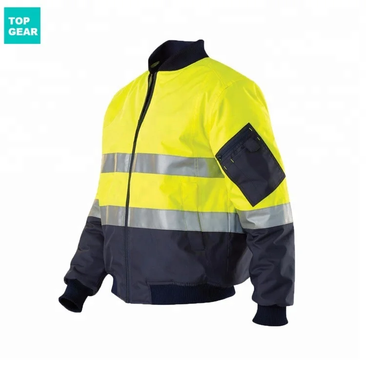 High quality oxford bomber jacket without hood for men