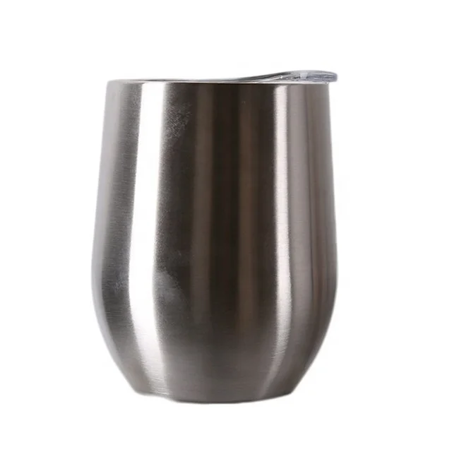 
Wholesale 12oz Stainless Steel Wine Glass Insulated Wine Tumbler with Your Logo 