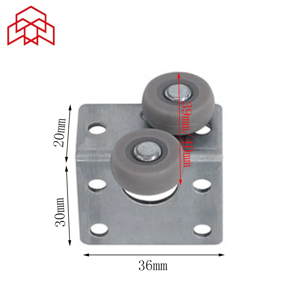 wardrobe wood door sliding door roller closet bottom / up wheels Furniture Accessories Sliding Door Roller