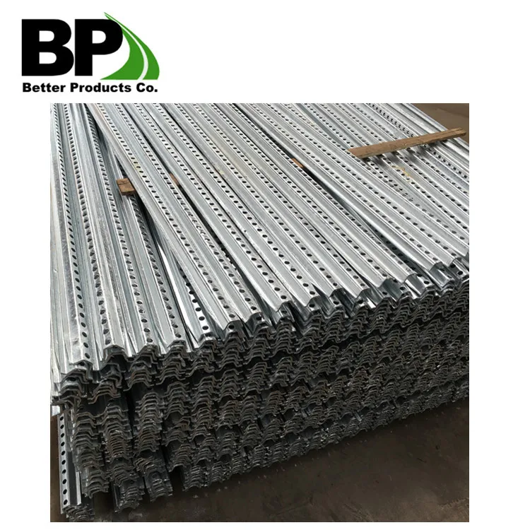 Traffic U-Channel Shaped Steel Sign Posts