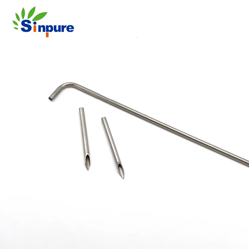 
customized Stainless Steel Liquid needle Cannula with pencil point 