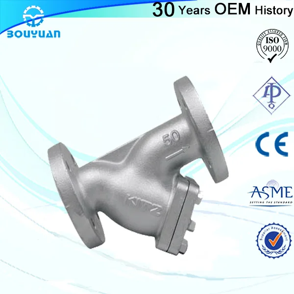 
ANSI Standard 150LB 300LB Flanged Y Type Strainers / strainer filter 