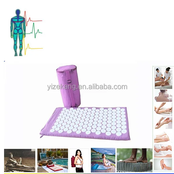 
Acupuncture Massage Yoga Mat Acupressure Relieve Back Body Pain Spike Mat 