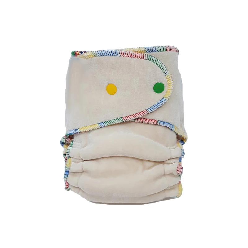 
Absorbent hemp diaper cloth diaper fitted reusable anti-bacterial organic cloth diaper nappy heavy wetter overnight 