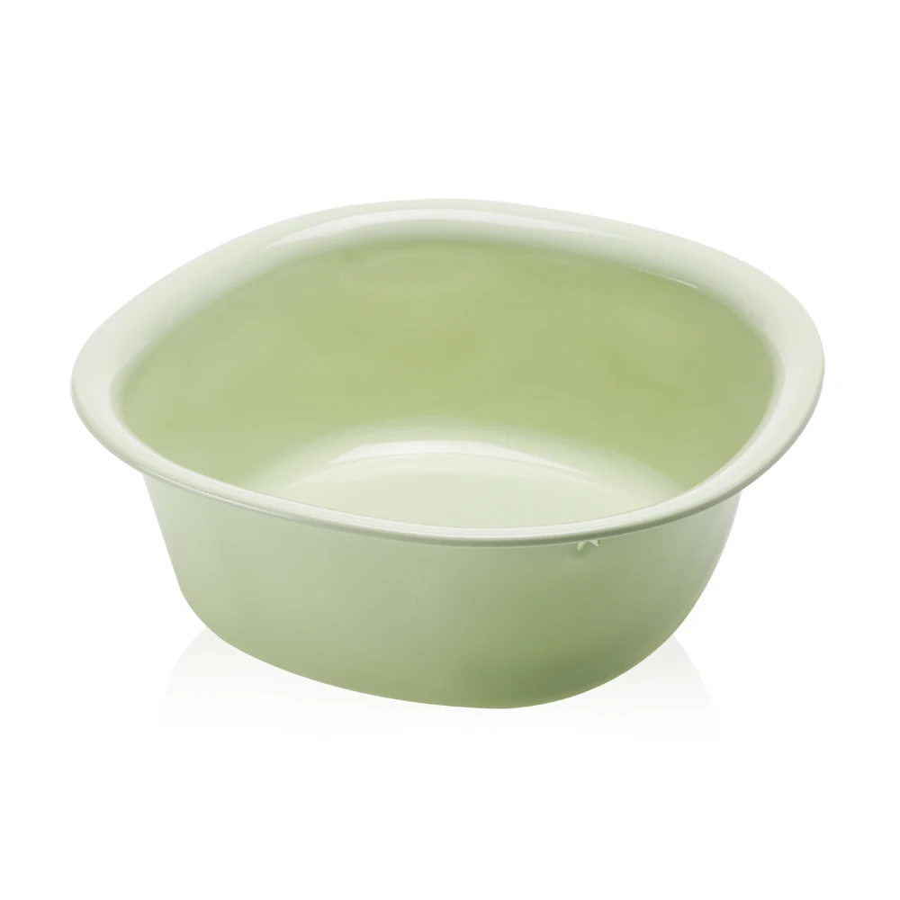 
Different size competitive price China pink square baby hand foot wash basins extra large plastic basin 