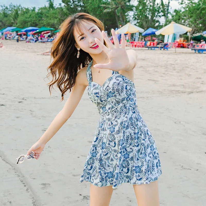
Angel Luna One Piece Printed Bikini Swimsuit for Teen Young Girl 