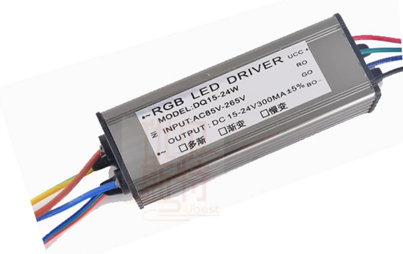 constant current led lighting fixture waterproof ip65 10W rgb led power supply