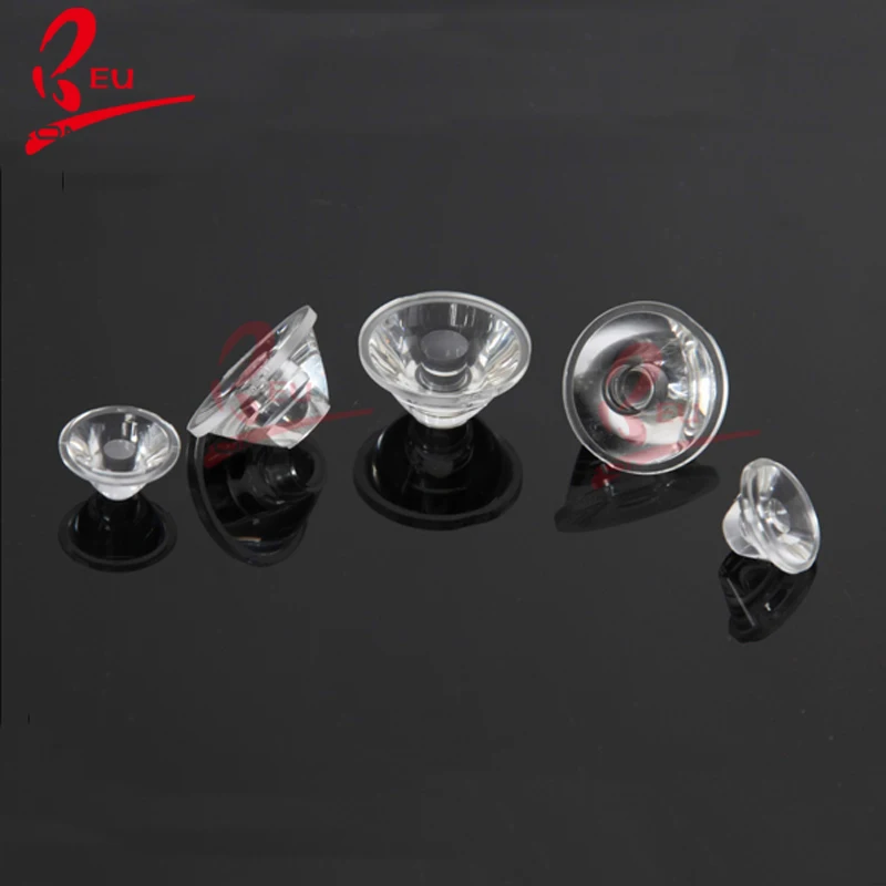 20mm Transparent LED Lens Reflector Collimator 8 Degree