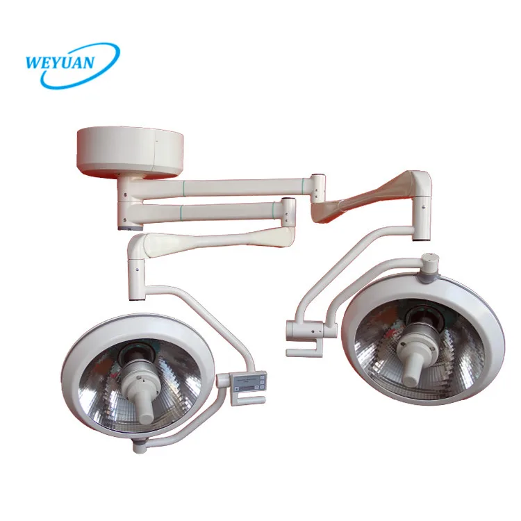 WYZ500/500 Veterinary Instrument for VET Surgery Dual Arm Multidirectional Illumination Lighting Operating Light