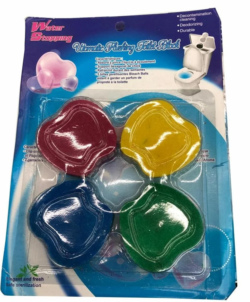 Newest Popular Eco-friendly Blue Toilet Bowl Cleaner toilet Block solid