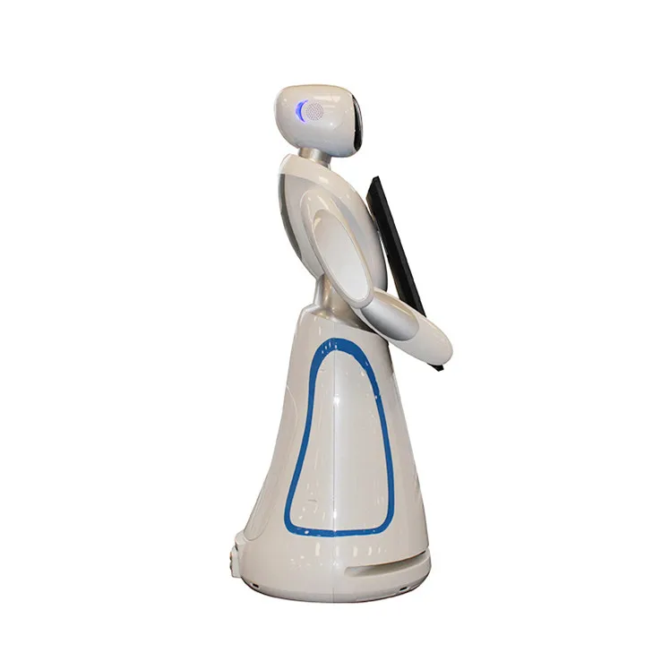 Ultrasonic Obstacle Sensor Suitable hotels, cinema and shops Artificial Intelligence Welcome Robot