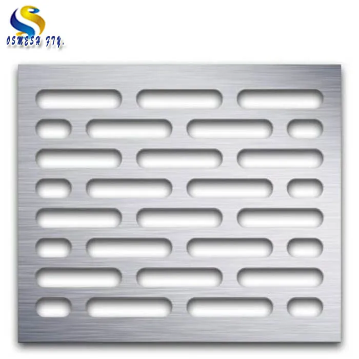 stainless steel perforated metal zinc aluminum sheets