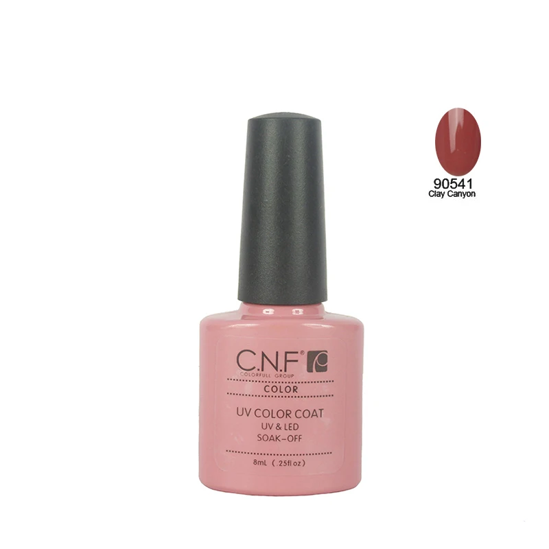 Hot sale 1pcs color 90541 CNF Nail Art Fashion 79colors Soak Off UV Gel Nail Polish