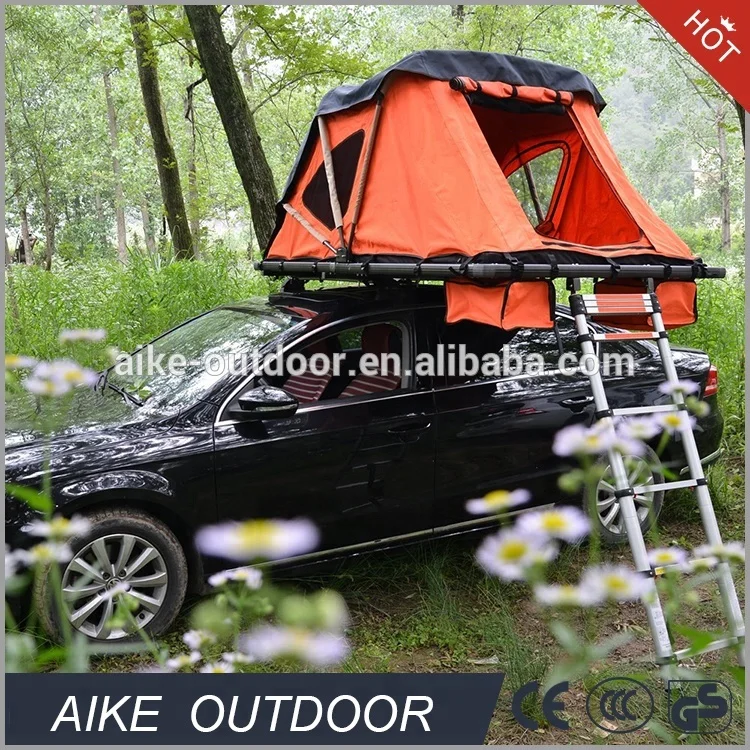 Rooftop Roof Top Tent 2.2x1.8M Camper Trailer 4WD 4X4 Camping CarRack Ladder