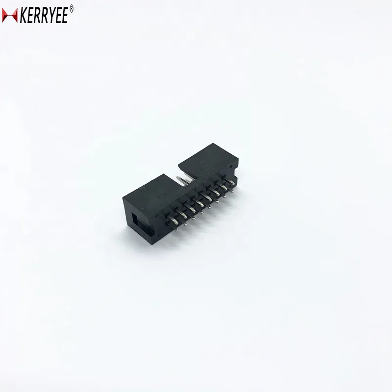 
2*8P 2.54mm box header V/T DC3 connector 