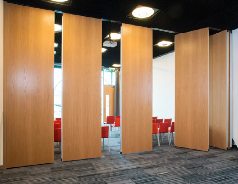 Nigeria Ballroom soundproof foldable wall Kenya hotel acoustic movable wall partition from Foshan factory