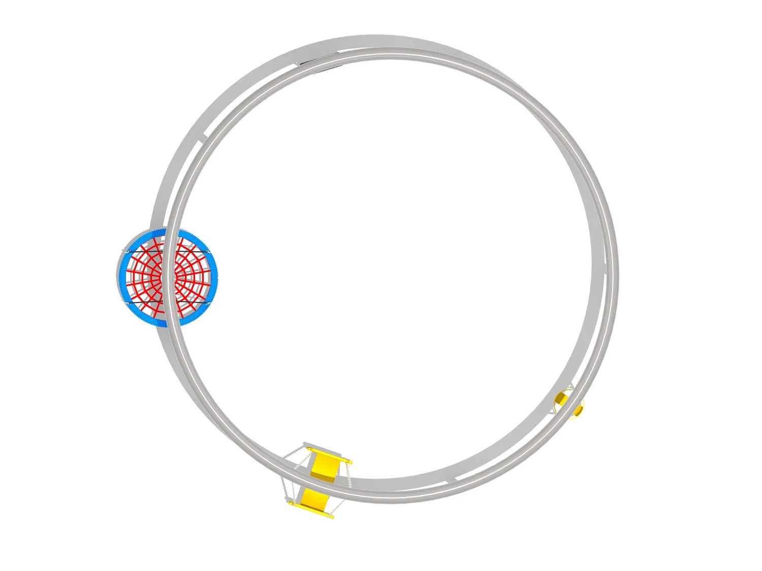 Newest outdoor children swing from