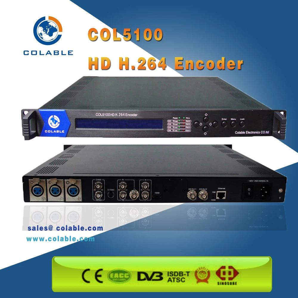 1 канал HD / SD-SDI , чтобы IP кодер h.264 COL5100