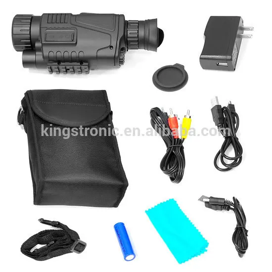 5 - 200 м зум x5 Высокое качество USB разъем CCD цифровая день и тепловой ночного видения