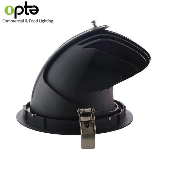 
3200k LED food lighting pink special color 360 degree gimbal downlight for meat 