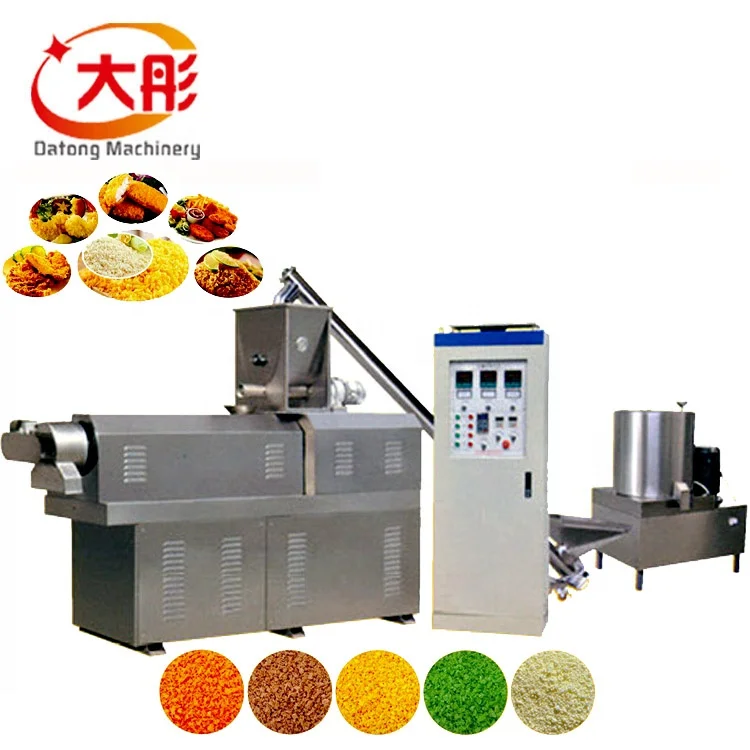 Factory Price Bread Crumb Extruder Equipment Breadcrumbs Making Machines Planting Production Line