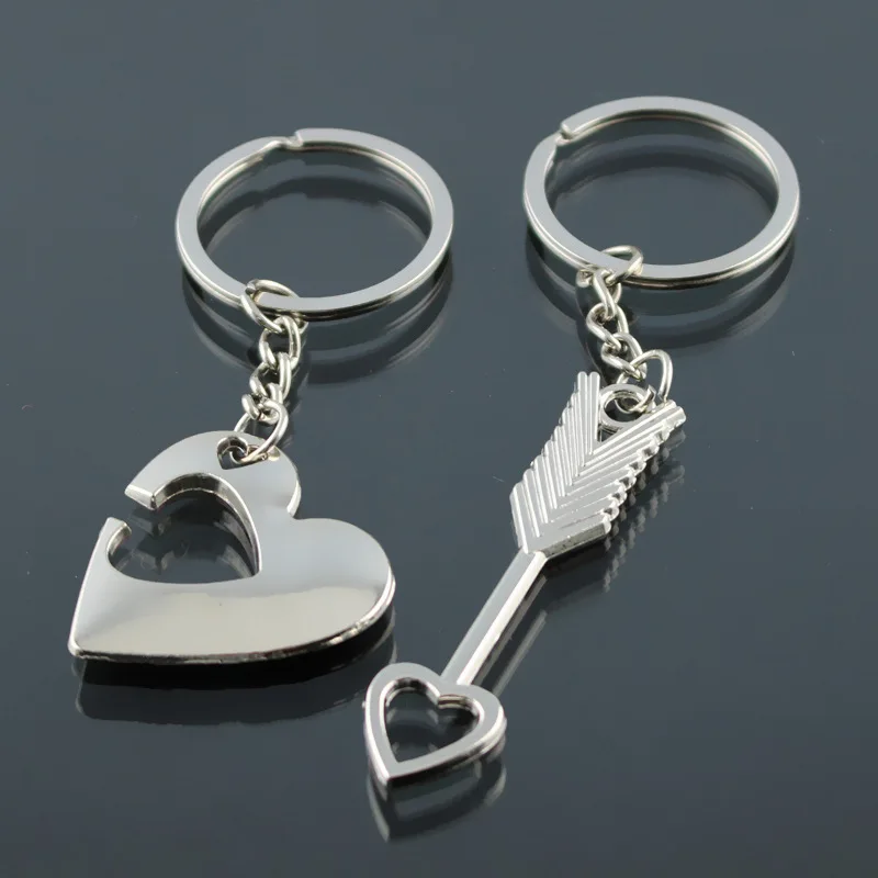 2 шт./компл. головоломка с буквенным принтом «сердечки»; Пара брелок для влюбленных BBF, кольцо для ключей, держатель для держателя «любящее сердце», подарки ко дню Святого Валентина