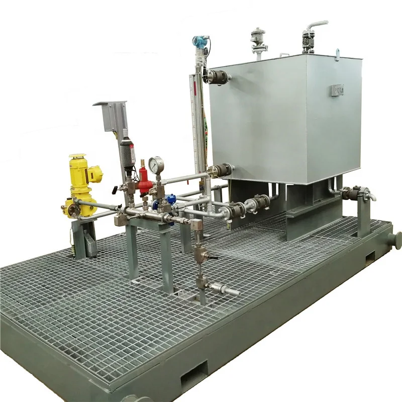 natural gas dosing system gas dosing equipment Corrosion inhibitor dosing skid
