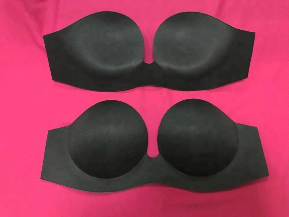 HJ-997665 ONE PIECE MEMORY FOAM BRA PAD INSERTING WITH PLASTIC BONE