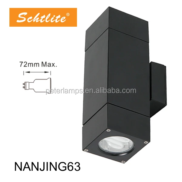 Quality 5 years warranty NANJING  black white color wall lighting fixtures