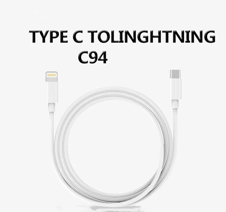 PINYI New arrival C94 chip MFi PD cable fast charging for iPhone X