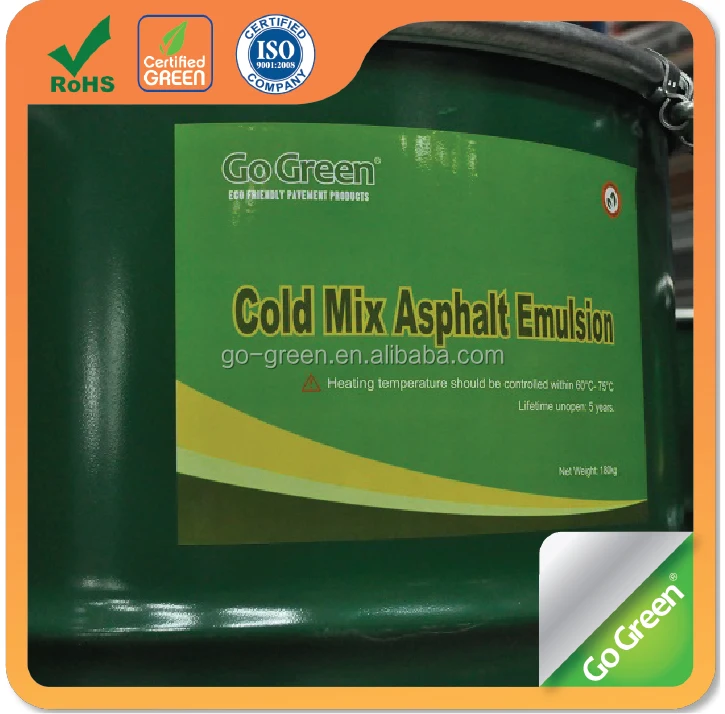 Cold asphalt mix bitumen emulsion cold bitumen