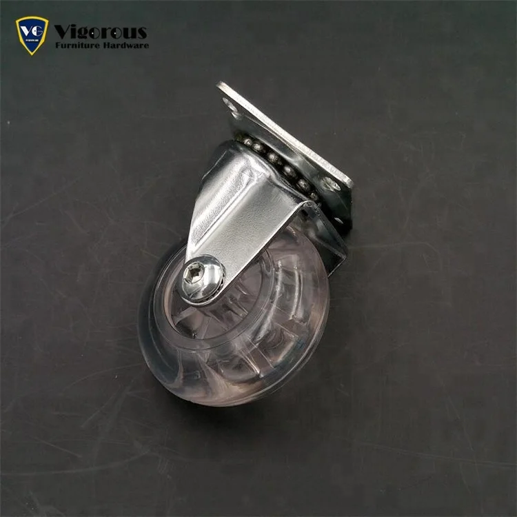 Ball bearing swivel stem casters stainless steel caster