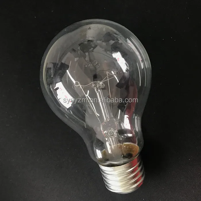 Cheaper Price 220v 40w 60w 75w 100w E27 B22 Clear Incandescent Light Bulb and Frosted
