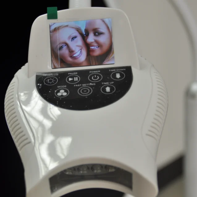 LED white light beauty salon teeth whitening machine for sale