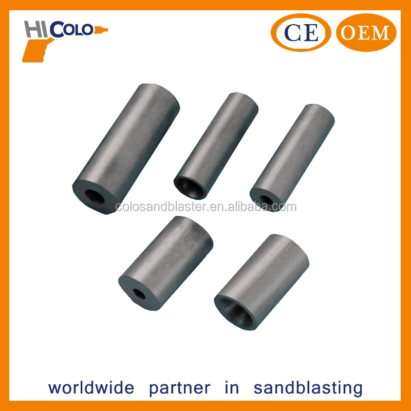 
Wearing parts sendblasting nozzle for wet sand blasting cabinet 