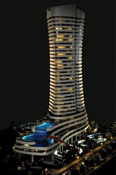 Architecture Scale Model for Hotel