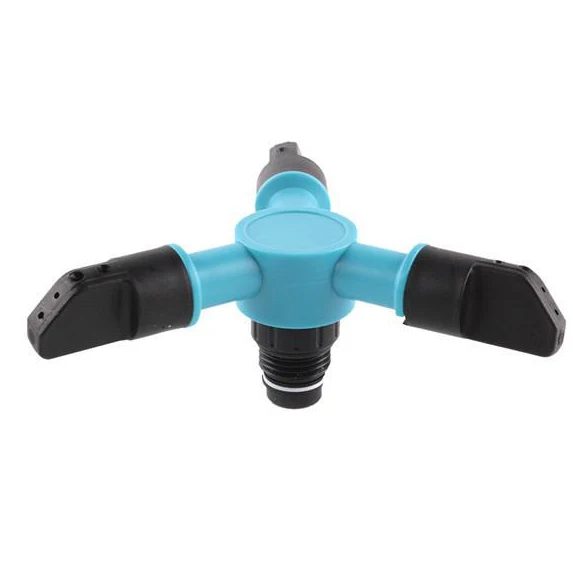 
Plastic three arm water rotary sprinkler for garden 