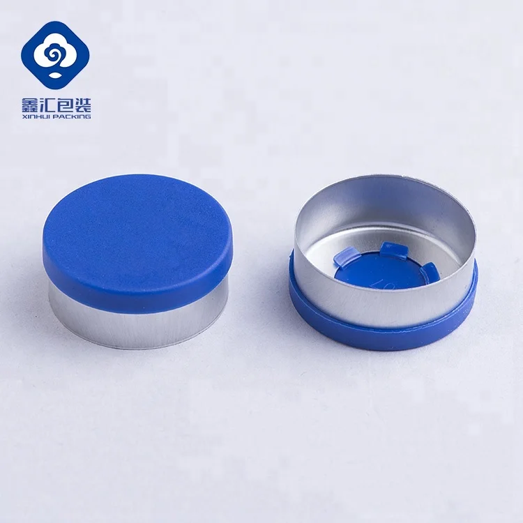 
20mm tear off aluminum flip off caps for glass bottles 