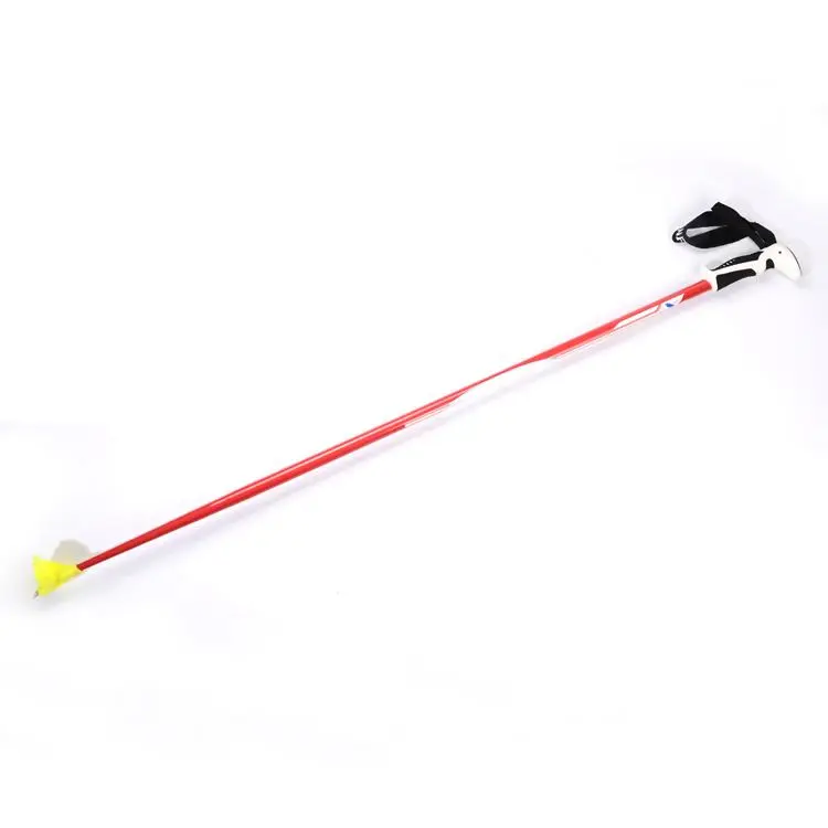 
Quality Guaranteed colorful orange baby junior child Plastic+Rubber handle adult ski poles 