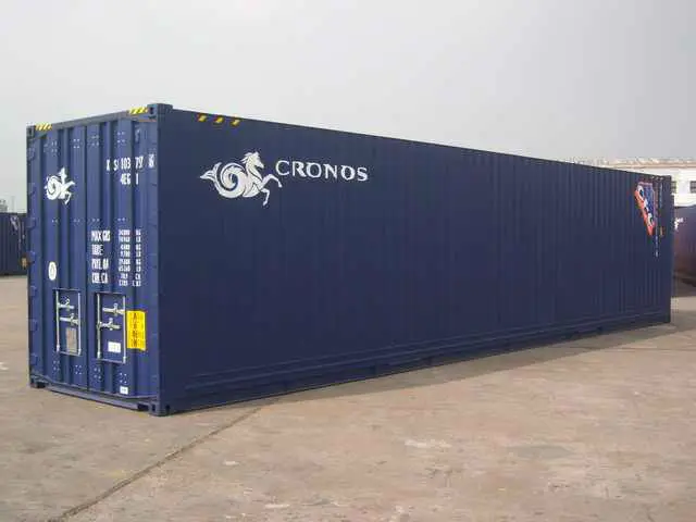 48 футов поддон широкий сухой грузовой контейнер