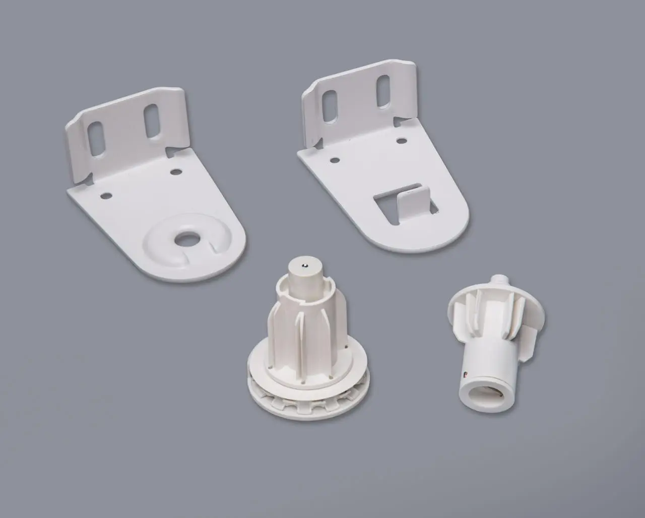 Haoyan Aluminum 38mm tube bottom rail roller zebra blinds brackets accessories