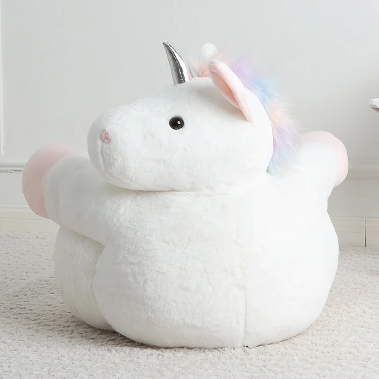 Детские подарки, детское сиденье, плюшевое, единорог, чучело, животное, диван, единорог, детское кресло, детский диван, мини