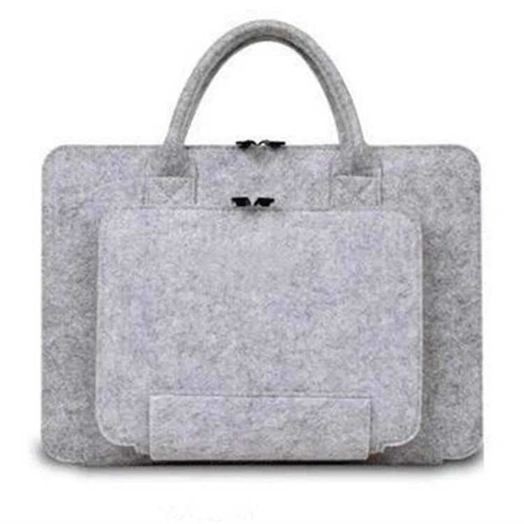 Best price superior quality funky minimalist felt laptop bag for ipad