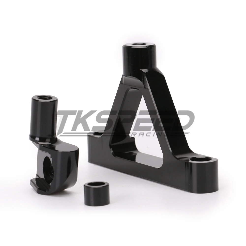 
 Регулируемый демпфер рулевого механизма для мотоцикла, стабилизирующий монтажный комплект кронштейнов для Kawasaki ZX6R ZX 6R 07 08, держатель рулевого колеса мотоцикла  